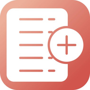 Artı İşaretle, Simge Vektörü İllüstrasyon Logo Şablonu Beyaz Arkaplanda İzole Ekle.