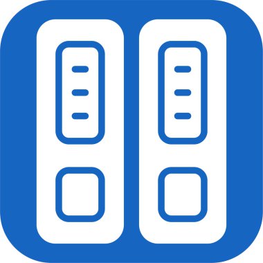 dizin web simgesi, basit vektör illüstrasyonu