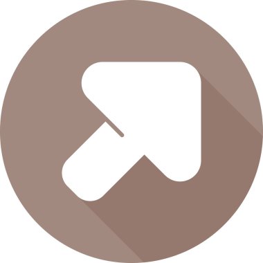 ok web simgesi, vektör çizim