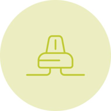 Kablo Cevizi simgesi, vektör illüstrasyonu 