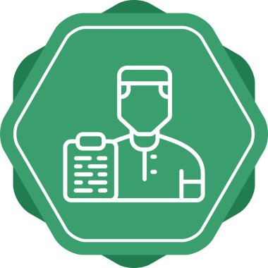 kullanıcı. Web simgesi basit illüstrasyon