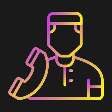 kullanıcı. Web simgesi basit illüstrasyon