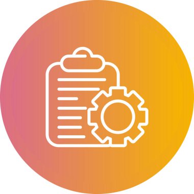 vektör panosu simgesi, basit vektör illüstrasyonu