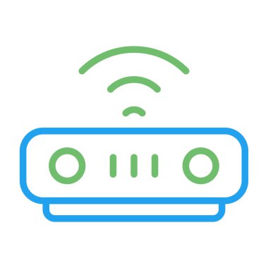 Yönlendirici. Web simgesi basit illüstrasyon 