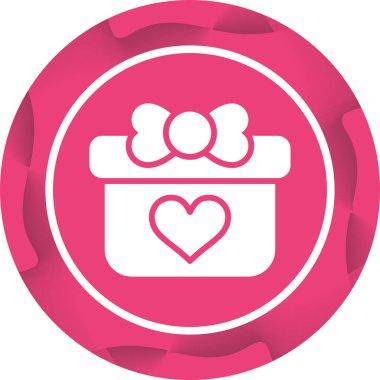 hediye simgesi vektör illüstrasyonu