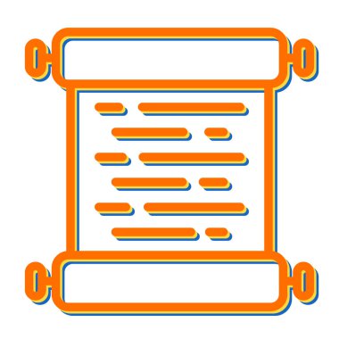 Web simgesini basit illüstrasyonla kaydır