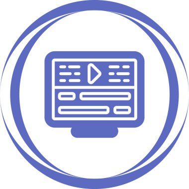 Modern görüntü düzenleme simgesinin vektör illüstrasyonu