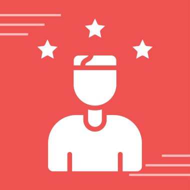 kullanıcı deneyimi simgesi vektör illüstrasyonu 