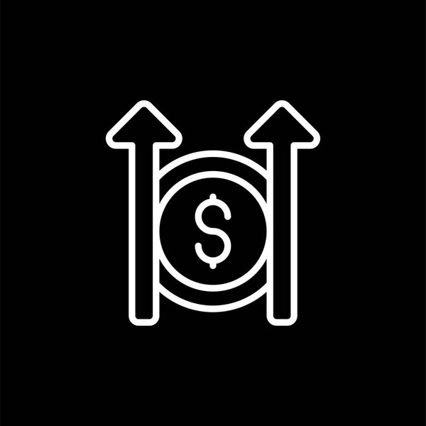 расходы веб-иконки векторной иллюстрации 