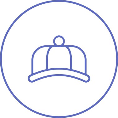 hat web simgesi vektör illüstrasyonu 