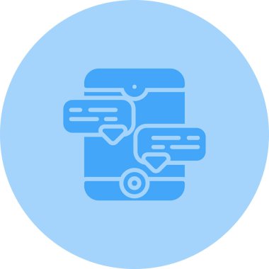 Metin Satır vektörüyle Konuşma Baloncuğu