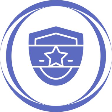 Kalkan, Koruma, Güvenlik Simgesi Vektör İllüstrasyonu