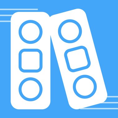 Dosya Dizini Web simgesi basit illüstrasyon