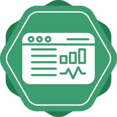 Sosyal Medya Analizleri için illüstrasyon simgesi