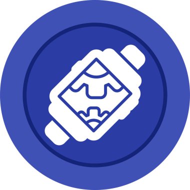 Modern Smartwatch simgesinin vektör çizimi    