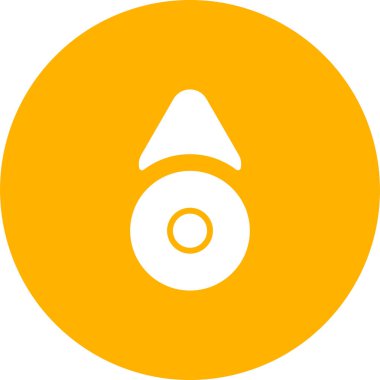 Yukarı kaydır. Web simgesi basit illüstrasyon