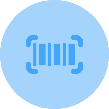 QR Kod web simgesi, vektör çizim