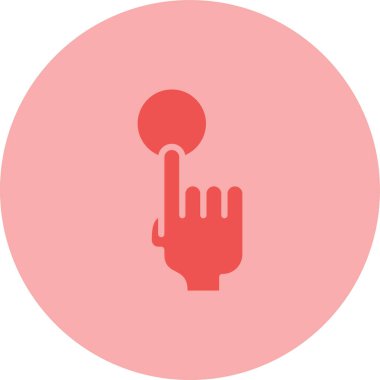 Beyaz Arkaplanda İmleç Simgesi İzole Edildi 