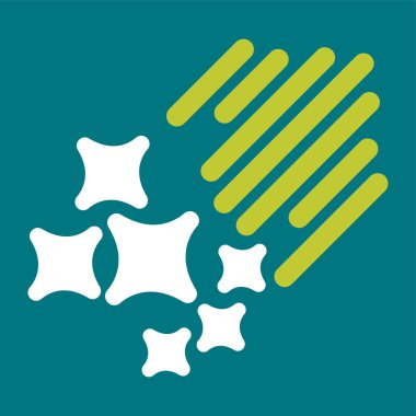 Yıldız simgelerinin vektör illüstrasyonu