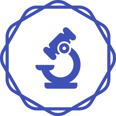Basit Mikroskop Simgesi. Felç Pictogram. Vektör İllüstrasyonu Beyaz Arkaplanda izole edildi. Kaliteli Kalite Sembolü. Mobil Uygulama ve Web Siteleri için Vektör İmzalaması.