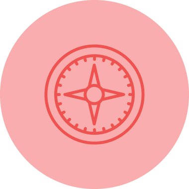 Pusula simgesi vektör resimlemesi 