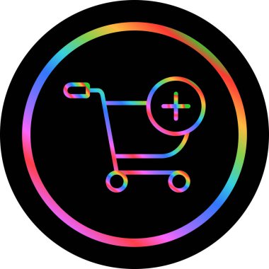  Alışveriş Arabası Web simgesi vektörü ekle 