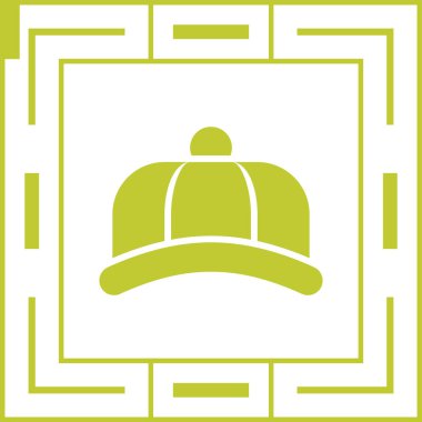 hat web simgesi vektör illüstrasyonu 