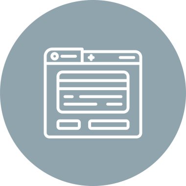 Kredi Kartı Hattı Simgesi. Ödeme Konsepti. Vektör İllüstrasyonu.