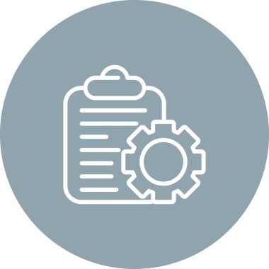 vektör panosu simgesi, basit vektör illüstrasyonu