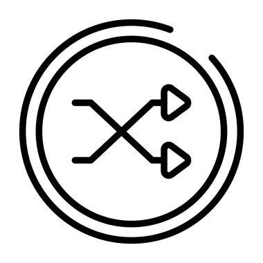 Web simgesi vektör illüstrasyonunu karıştır