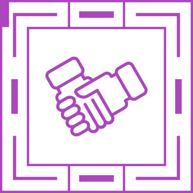 tokalaşma web simgesi vektör çizimi