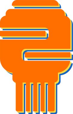 SATA kablo simgesinin web illüstrasyonu