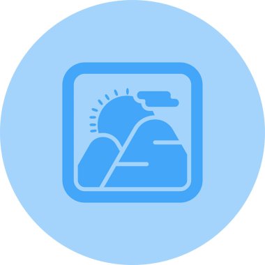  Resim simgesi. Grafiğin vektör illüstrasyonu