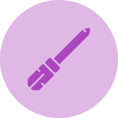 tornavida web simgesi, vektör çizim