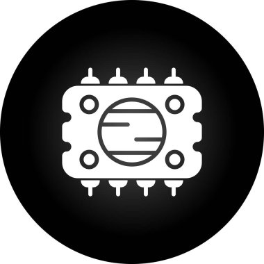 Rom. Web simgesi basit illüstrasyon