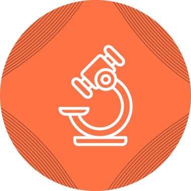 Basit Mikroskop Simgesi. Felç Pictogram. Vektör İllüstrasyonu Beyaz Arkaplanda izole edildi. Kaliteli Kalite Sembolü. Mobil Uygulama ve Web Siteleri için Vektör İmzalaması.