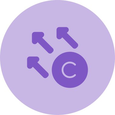 Şekil Değiştiren simgesinin vektör çizimi