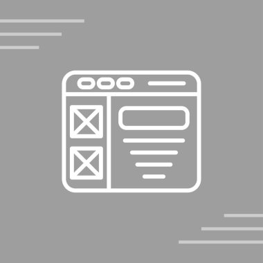 Tel çerçeve, ilgili konsept illüstrasyon, simge, arkaplan ve grafikler.  