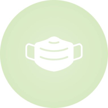 Maske simgesinin web illüstrasyonu