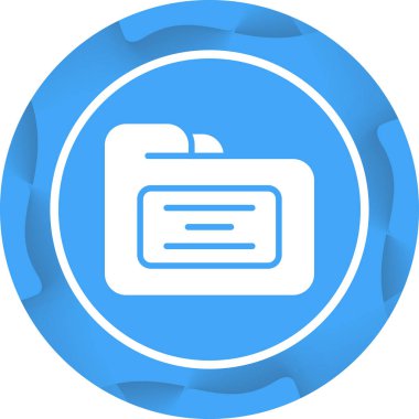 dizin web simgesi, basit vektör illüstrasyonu