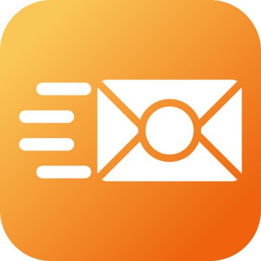 Posta simgesinin vektör illüstrasyonu