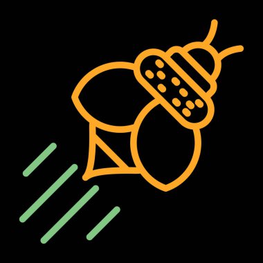 Arı böceği simgesinin web illüstrasyonu