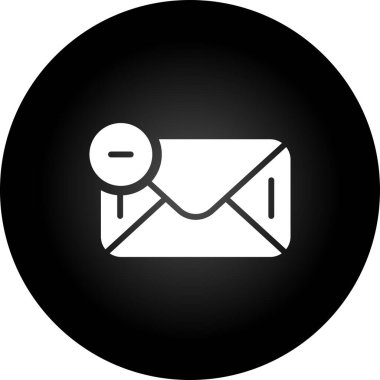 Simge işaret vektörü illüstrasyonunu sil 