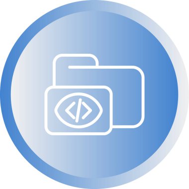 dizin web simgesi, basit vektör illüstrasyonu