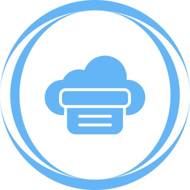 Kaplama simgesinin vektör illüstrasyonu