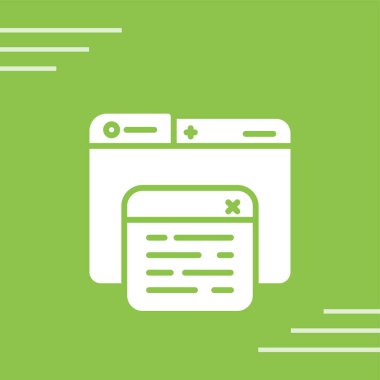 Açılır pencere simgesi izole edilmiş beyaz arka plan. Bir sekme işareti daha aç. Tarayıcı çerçeve sembolü. Dış bağlantı işareti. Çizgi, taslak ve doğrusal simge. Vektör İllüstrasyonu