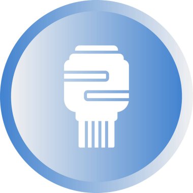 SATA kablo simgesinin web illüstrasyonu