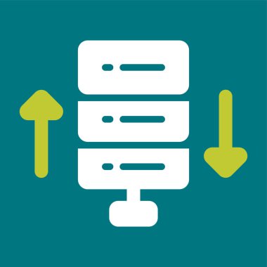 Bant genişliği web simgesi, vektör illüstrasyonu 