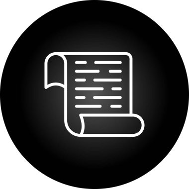 Defter simgesi. Kripto para birimi ekonomisinden ve finans koleksiyonundan beyaz zemin üzerinde modadan düz vektör Ledger simgesi