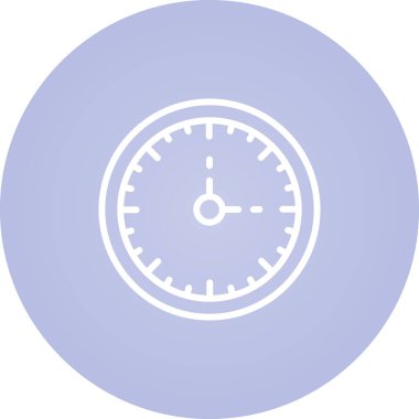 saat vektör simgesi işareti, sembol